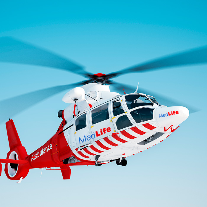 Ambulancia Aérea MedLife